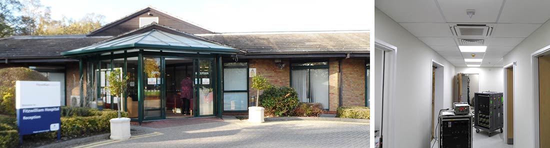 Peterbough hospital plastering